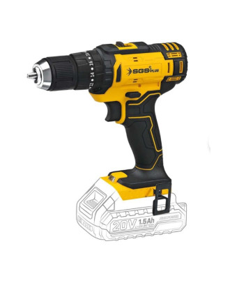 SGS 5532B Akülü Darbeli Matkap 20V 60Nm Kömürsüz Motor Solo Makina