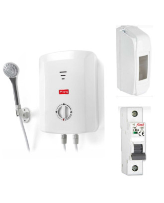 King K 7008 Ekvator Ani Su Isıtıcı Şofben Sigorta ve Kutusu Dahıl Paket