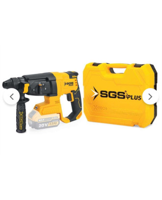 SGS Akülü Elektro-Pnömatik Kırıcı Delici 20V Kömürsüz Motor Solo Makina